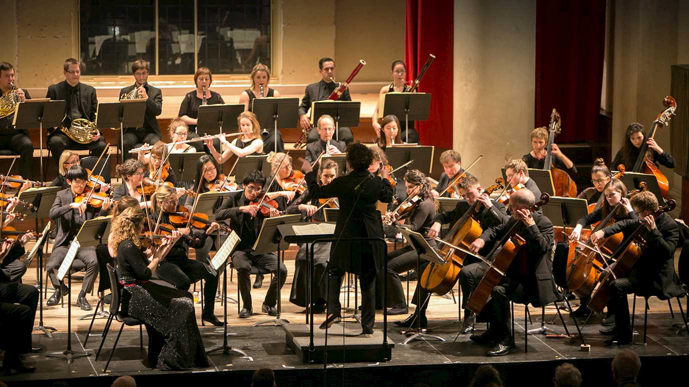 Rebecca Miller conducting at St John's Smith Square 2017 - Music